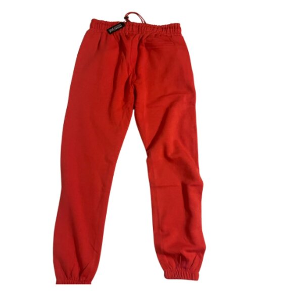 KANGOL LOGO JOGGER PANTS LIVING CORAL - K92110 SIZE LARGE - Picture 2 of 3